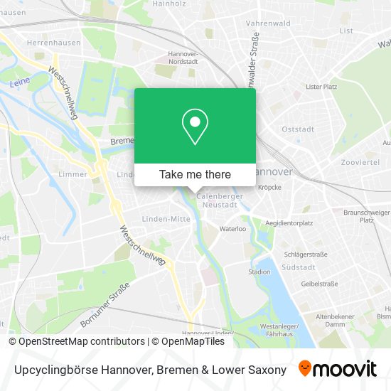 Upcyclingbörse Hannover map