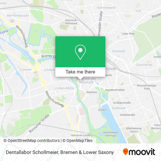 Dentallabor Schollmeier map