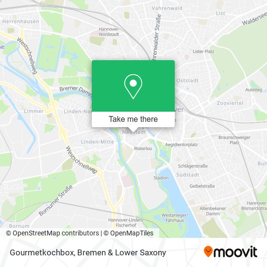 Gourmetkochbox map