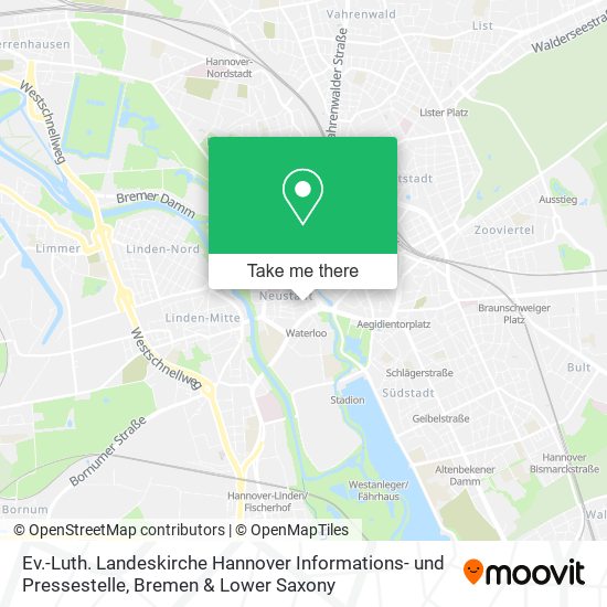 Ev.-Luth. Landeskirche Hannover Informations- und Pressestelle map