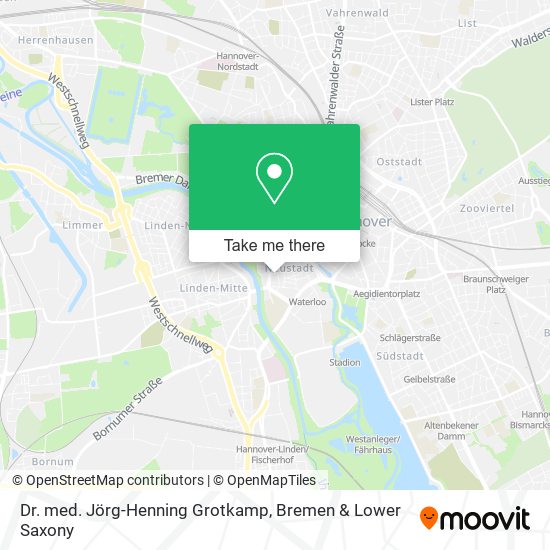 Dr. med. Jörg-Henning Grotkamp map