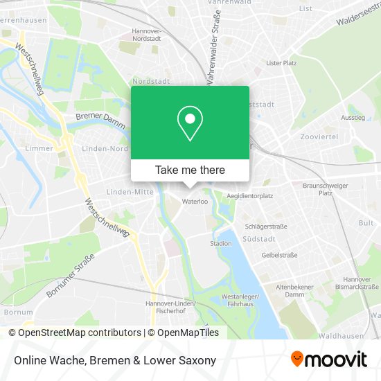 Online Wache map