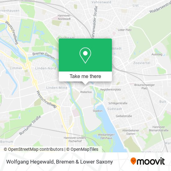 Wolfgang Hegewald map