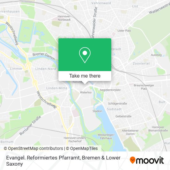 Evangel. Reformiertes Pfarramt map