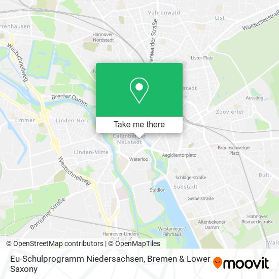 Eu-Schulprogramm Niedersachsen map