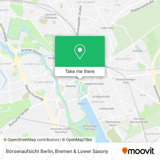 Börsenaufsicht Berlin map