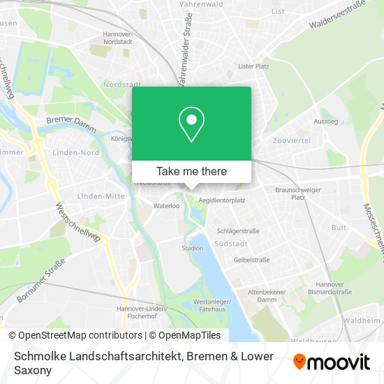 Schmolke Landschaftsarchitekt map
