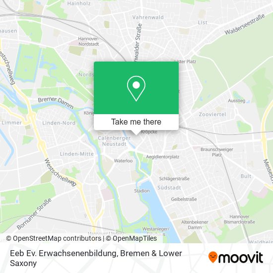 Eeb Ev. Erwachsenenbildung map