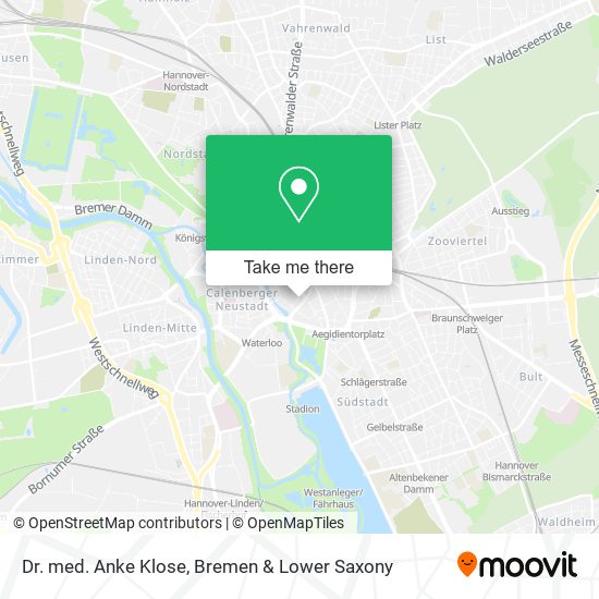 Dr. med. Anke Klose map