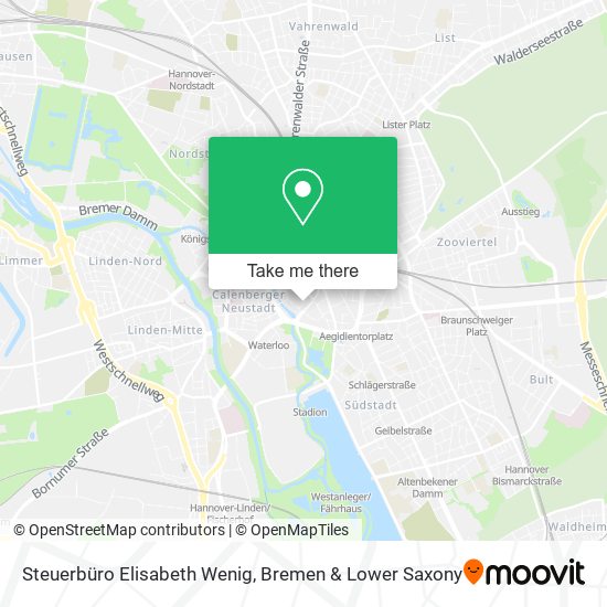 Steuerbüro Elisabeth Wenig map