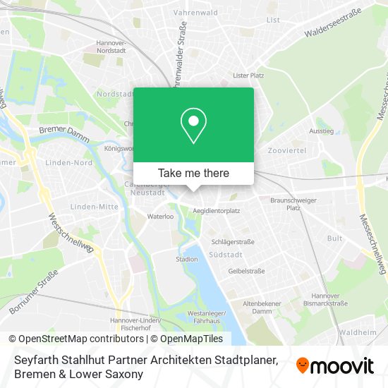 Seyfarth Stahlhut Partner Architekten Stadtplaner map