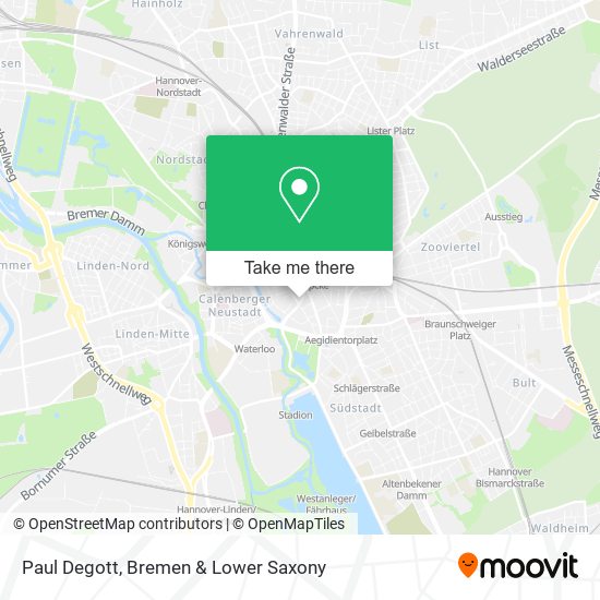 Paul Degott map