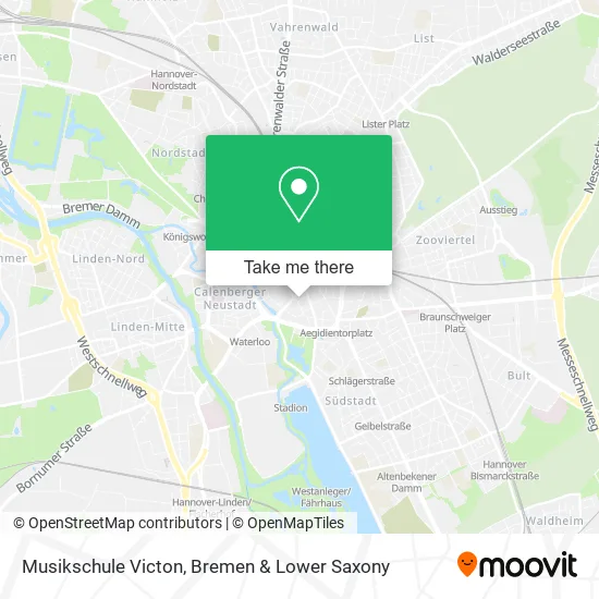 Musikschule Victon map