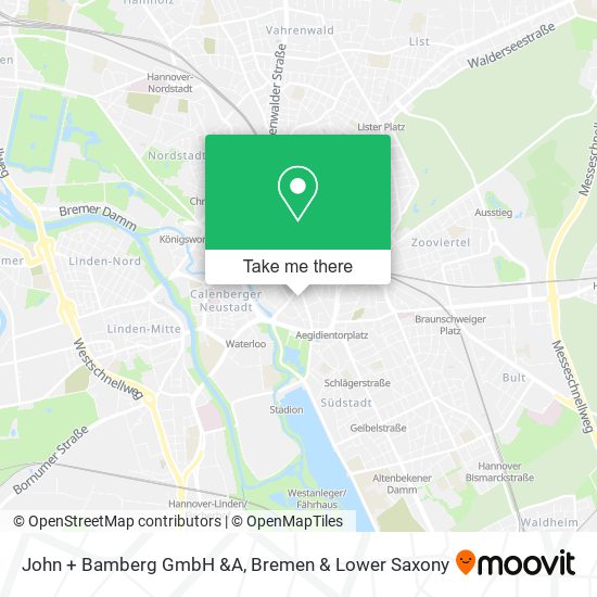 John + Bamberg GmbH &A map