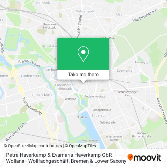 Petra Haverkamp & Evamaria Haverkamp GbR Wollana - Wollfachgeschäft map