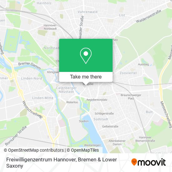 Freiwilligenzentrum Hannover map