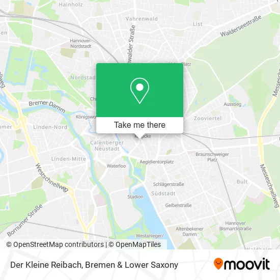 Der Kleine Reibach map