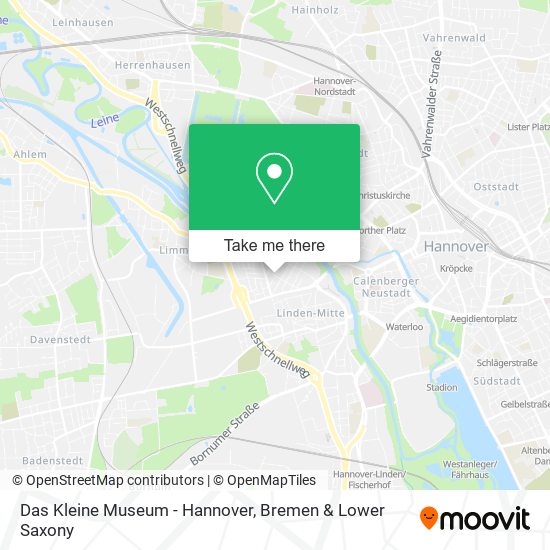 Карта Das Kleine Museum - Hannover