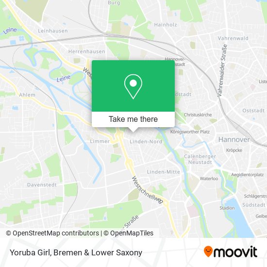 Yoruba Girl map