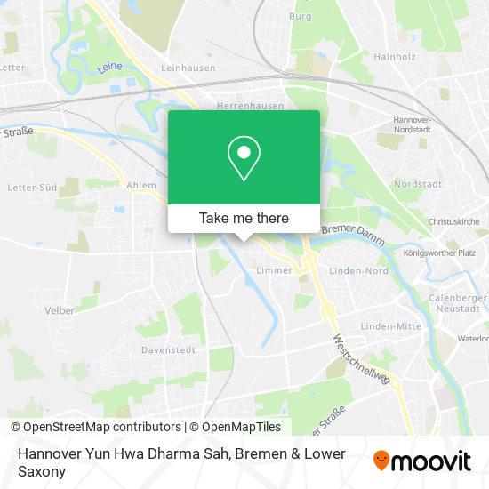 Hannover Yun Hwa Dharma Sah map