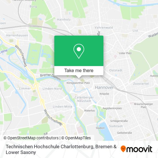 Technischen Hochschule Charlottenburg map