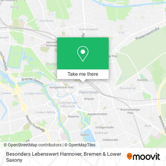 Besonders Lebenswert Hannover map