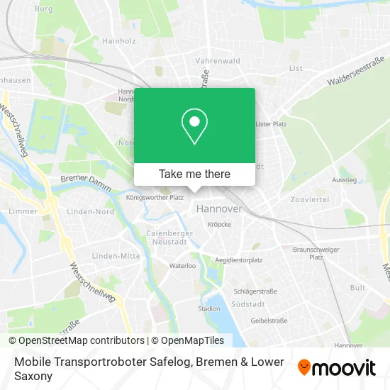 Карта Mobile Transportroboter Safelog