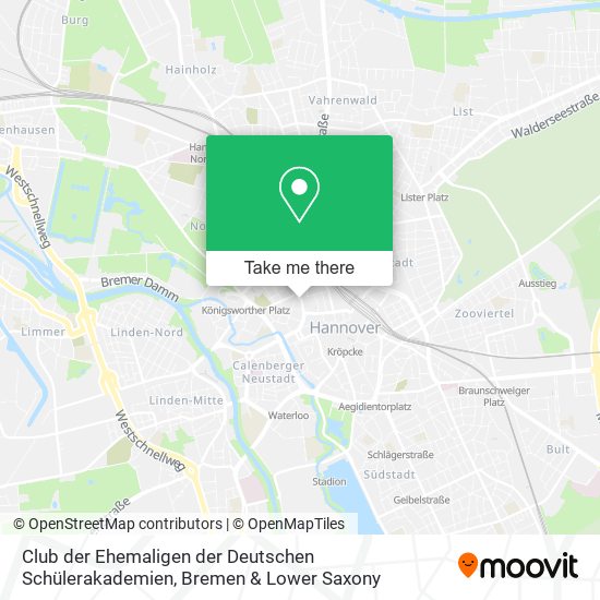 Club der Ehemaligen der Deutschen Schülerakademien map