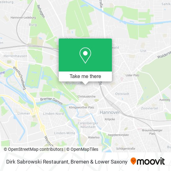 Dirk Sabrowski Restaurant map