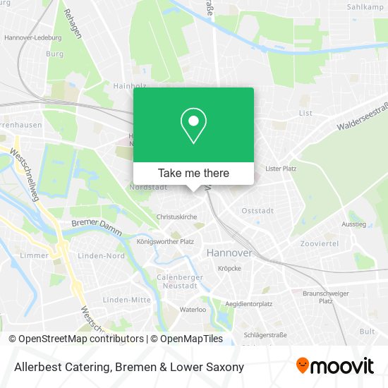 Allerbest Catering map