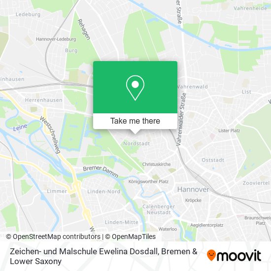 Zeichen- und Malschule Ewelina Dosdall map