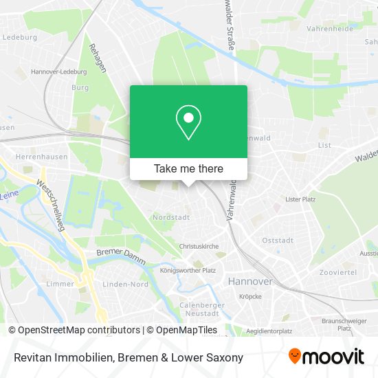 Revitan Immobilien map