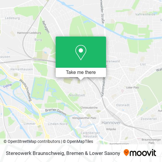 Stereowerk Braunschweig map