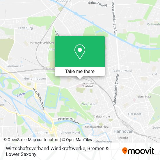 Wirtschaftsverband Windkraftwerke map