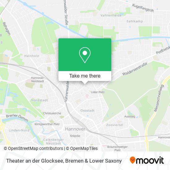 Theater an der Glocksee map