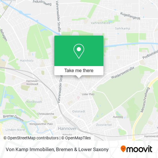 Von Kamp Immobilien map