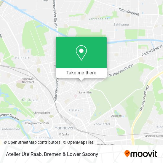 Atelier Ute Raab map