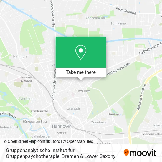 Карта Gruppenanalytische Institut für Gruppenpsychotherapie