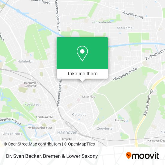 Dr. Sven Becker map
