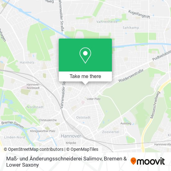 Maß- und Änderungsschneiderei Salimov map