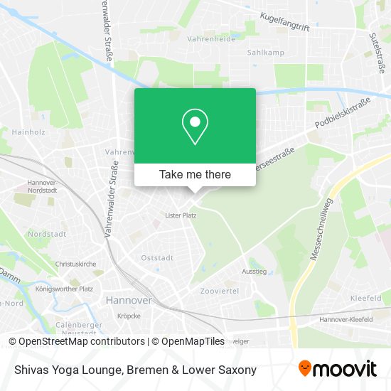 Shivas Yoga Lounge map