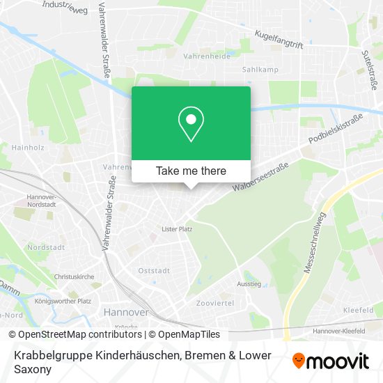 Krabbelgruppe Kinderhäuschen map