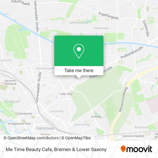 Me Time Beauty Cafe map