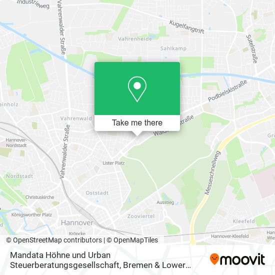 Mandata Höhne und Urban Steuerberatungsgesellschaft map