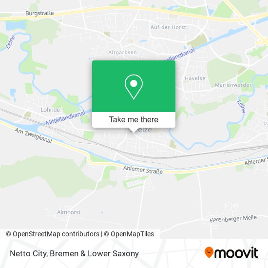 Netto City map