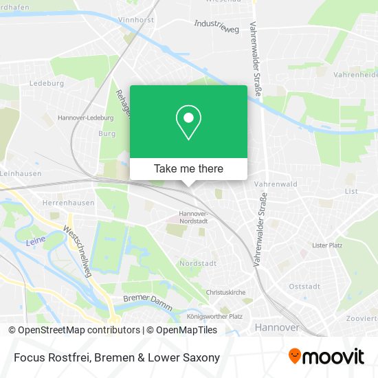 Focus Rostfrei map
