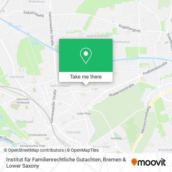 Institut für Familienrechtliche Gutachten map