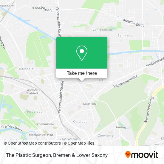 The Plastic Surgeon map
