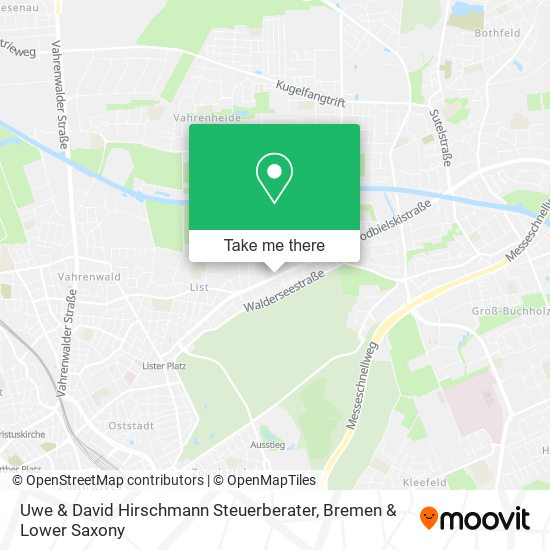 Uwe & David Hirschmann Steuerberater map
