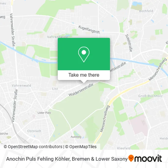 Карта Anochin Puls Fehling Köhler